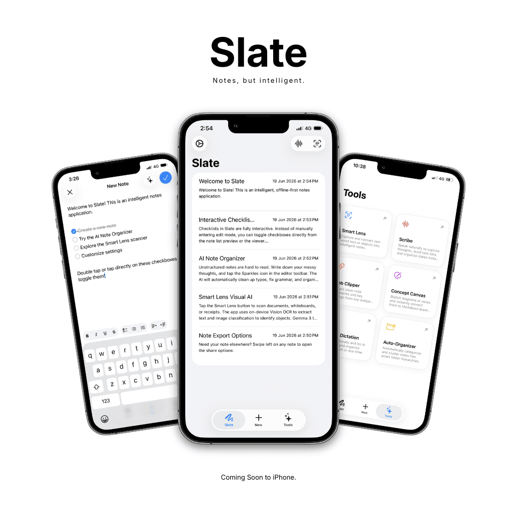 Slate iOS App Showcase